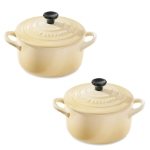Les 2 mini-cocottes 9 cm Le Creuset